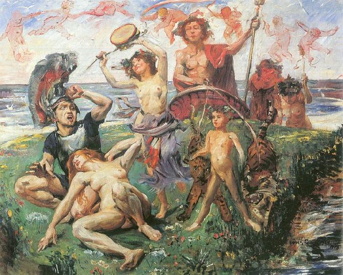Lovis Corinth Ariadne auf Naxos oil painting picture